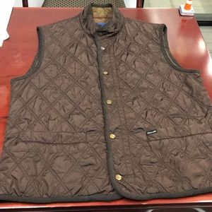 Men Faconnable Vest . Brown. Medium